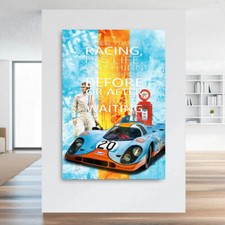 LEINWANDBILD PORSCHE STEVE