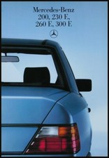 Prospekt Mercedes W 124, 200, 230 E, 260 E, 300 E, Prospekt 11.1985