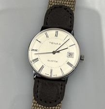 Tennax Cal. Ronda Harley 375 Quartz Armbanduhr Herren Vintage 70’s - 33mm Swiss