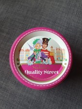 Kleine Mackintosh Quality Street Dose 15 cm 1993 Blechdose sammeln leer Vintage