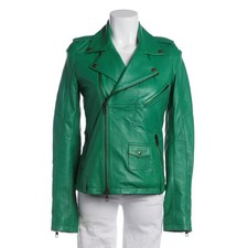 Lederjacke Alexander McQueen Grün 36 IT 42