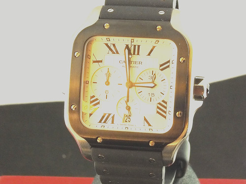 Cartier santos chronograph - santos,