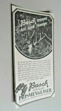 Alte kleine reklame busch - reklame, ag