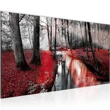 Wandbild wald landschaft bild - wald,