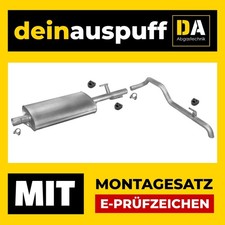 Auspuffanlage für Mercedes