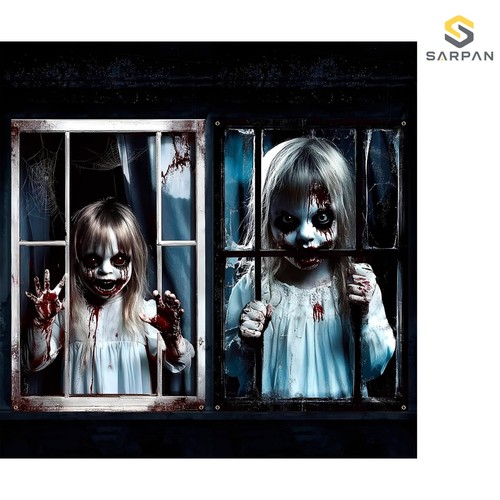 Halloween fensterdeko stück - fensterdeko,