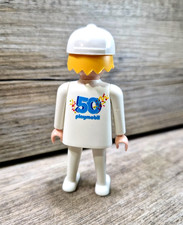PLAYMOBIL® " 50 Jahre Playmobil " Sonderfigur weiß Giveaway Promo Werbefigur