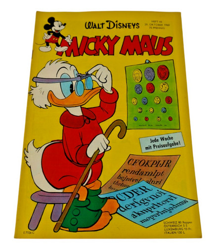 Micky maus heft 1960 - heft, nr