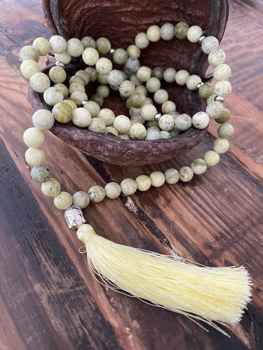Mala kette jaspis buddha - mala,