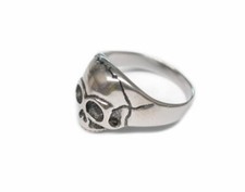 Edelstahl Ring Finger Silber