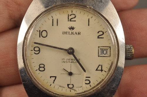 Mechanische armbanduhr delkar - mechanische,