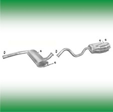 Auspuff renault laguna d - renault, 2.2
