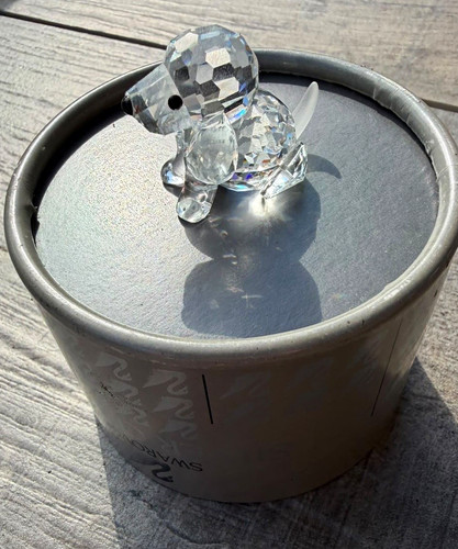 Swarovski kristallfigur hund - swarovski,