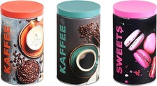 Kaffeedose ø10cm aus - aus, metall