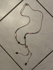 Kette Halskette Perlen 47 cm