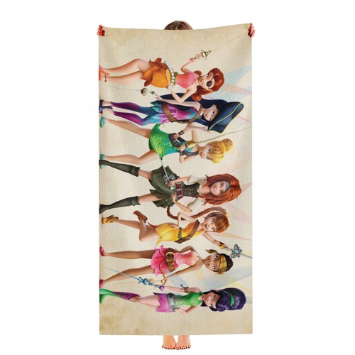 Tinker bell strandtuch schnell - tinker,