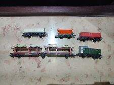 Spur  N   Verschiedene Wagons,  8 Stück Gebraucht 