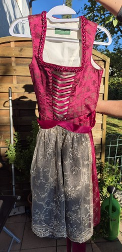 Dirndl bordeaux weinrot gr - bordeaux,