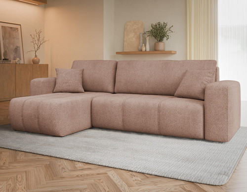 Ecksofa kokani boucle - ecksofa, eckcouch