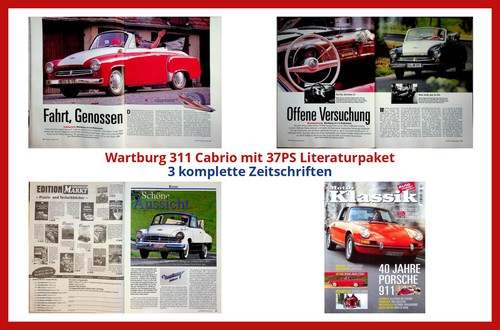 Wartburg 311 cabrio - mit, 37ps
