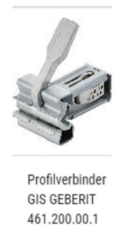 Geberit gis profilverbinder - geberit,