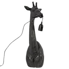 Lampe schwarz Giraffe Leuchte