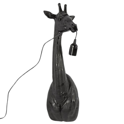 Lampe schwarz giraffe - lampe,