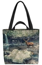 Hirsch Geweih Bach Tasche