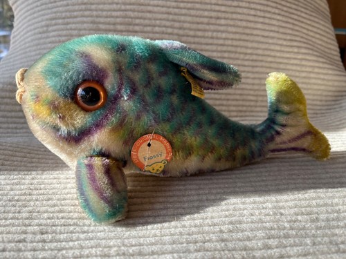 Steiff fisch flossy knopf und - steiff,