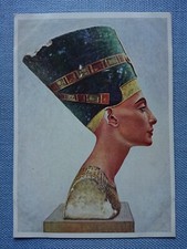 alte Ansichtskarte Postkarte AK Büste der Königin Nofretete Tell-el-Amarna