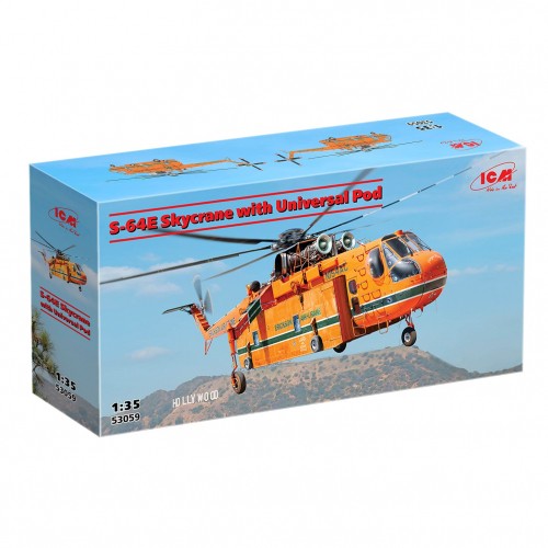 Icm sikorsky 64e - icm, skycrane