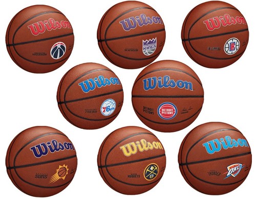 Wilson nba mannschaft - mannschaft, gummi