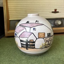 Vase AR Fang Tang ? handmade handbemalt Deko  ART Objekt dekorativ TOP