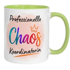 Tasse Kollegin | Krone & Spruch | Professionelle Chaos Koordinatorin