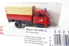 Robur LO 2002 A  - IFA Feuerwehr  DDR  - Busch  H0 1:87   in Blister # 0720