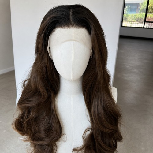 Long wavy kunsthaar ombre - kunsthaar,