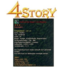 4Story Xhadra +22 44 Armbrust DE