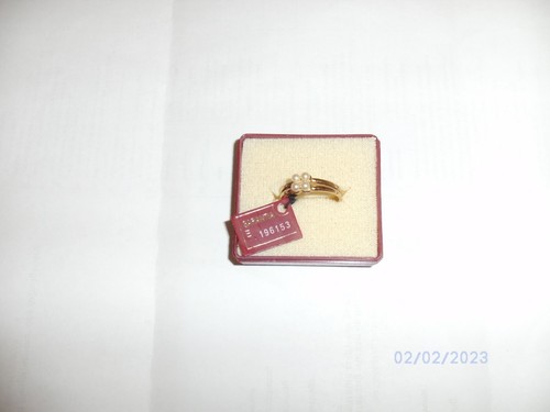 Ring vergoldet mit - vergoldet,,