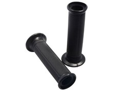 Lenkergriffe Griffgummi Griffe schwarz 22mm Motorrad Roller Quad ATV