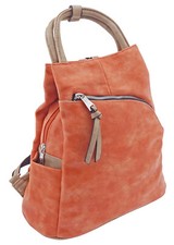 + Damen Tasche Schultertasche Rucksack Shopper Citybag Leder Optik 18310