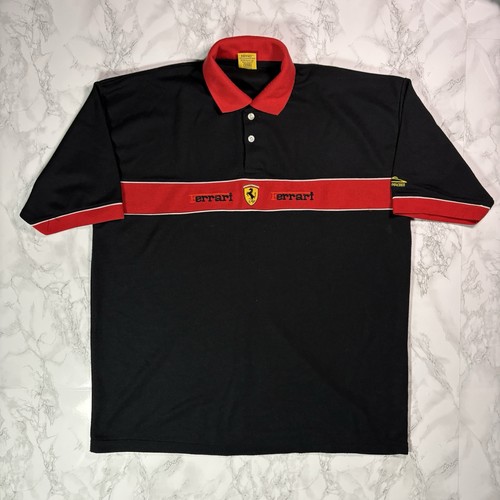 Vintage ferrari poloshirt - vintage,