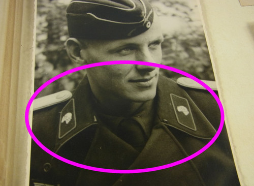Altes fotoalbum panzer fahrer - altes, panzer-fahrer