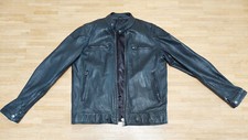 AUTARK Biker-Lederjacke – Stilvoll und Robust, Schwarz, Größe XL