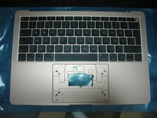 Apple Topcase Gehäuse Tastatur QWERTZ für Macbook A1932 gold EMC 3184 2018 2019