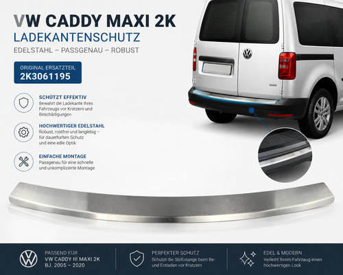 Ladekantenschutz caddy maxi - vw,