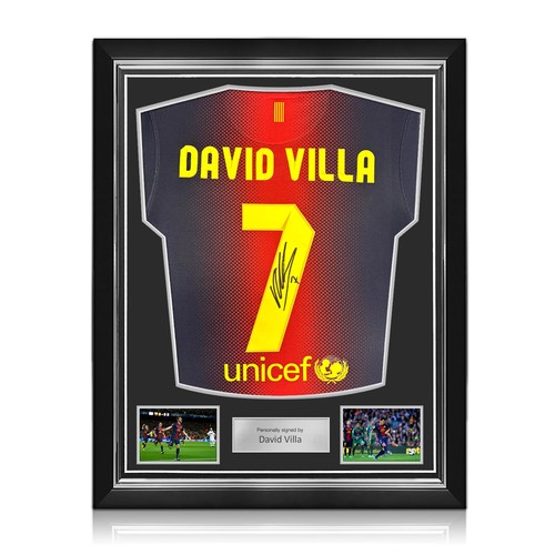 Von david villa signiertes - von,