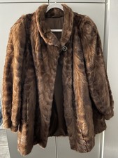 real mink fur coat echt pelz