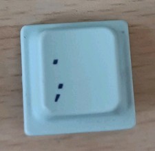 Apple IIc Computer Tastatur Keyboard Punkt Semikolon Taste