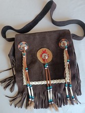 Indianertasche wildleder - indianertasche,