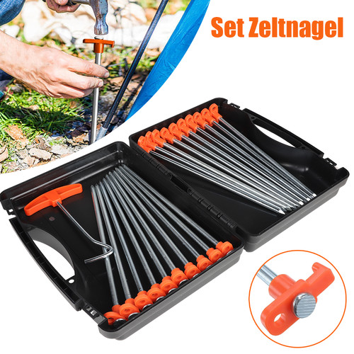 Stück zelt heringe stahl - stück,